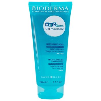 ABCDerm Moussant - Jemný čistiaci gél pre detskú pokožku